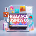 Freelance Business OS | Notion Template for Client Management, Project Tracking, Finances & Productivity | All-in-One Workspace