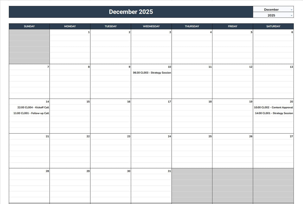 Freelancer CRM Google Sheets Template 2026 | Invoices, Emails, Calendar & Dashboard