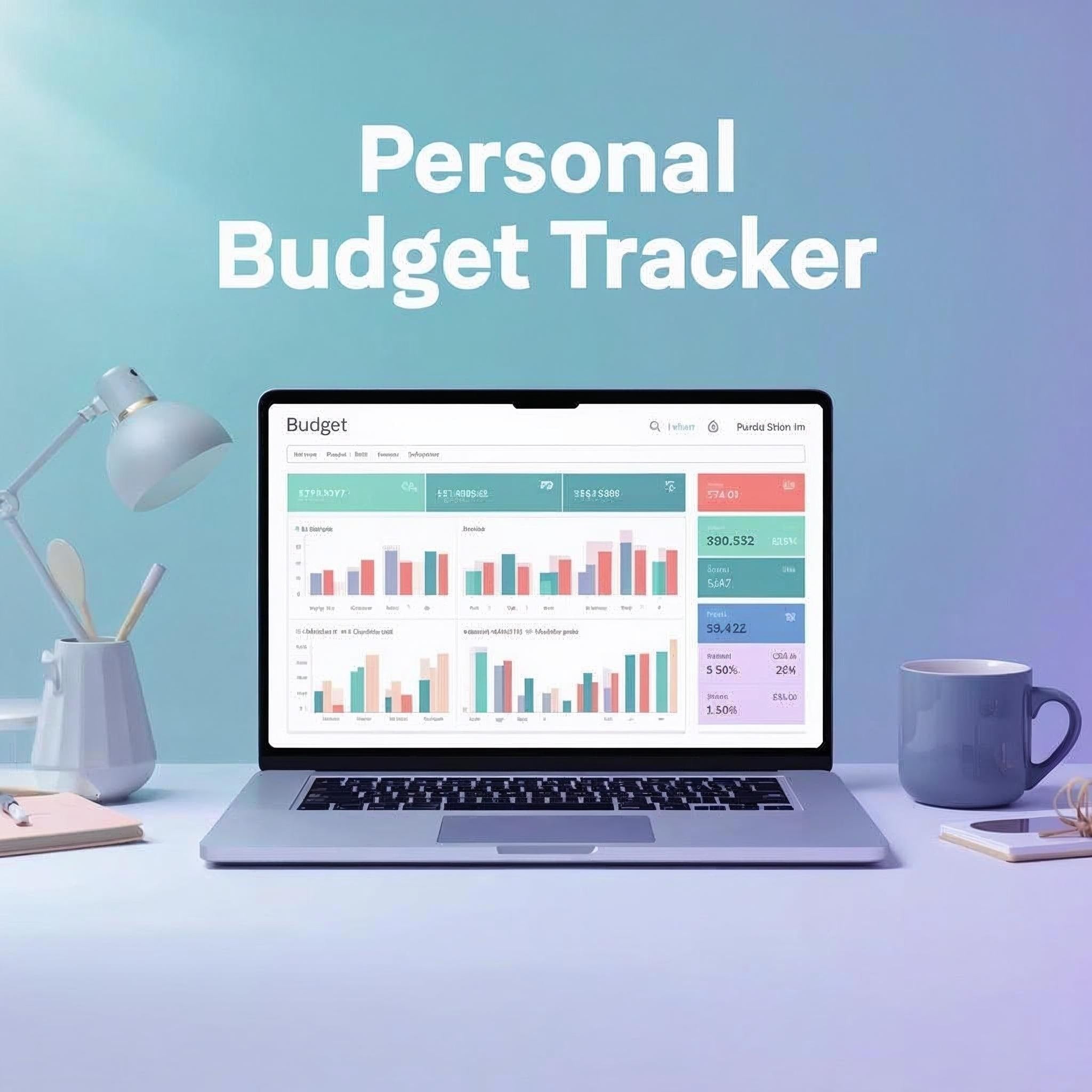 Personal Budget Tracker & Savings Planner | Google Sheets Finance Dashboard