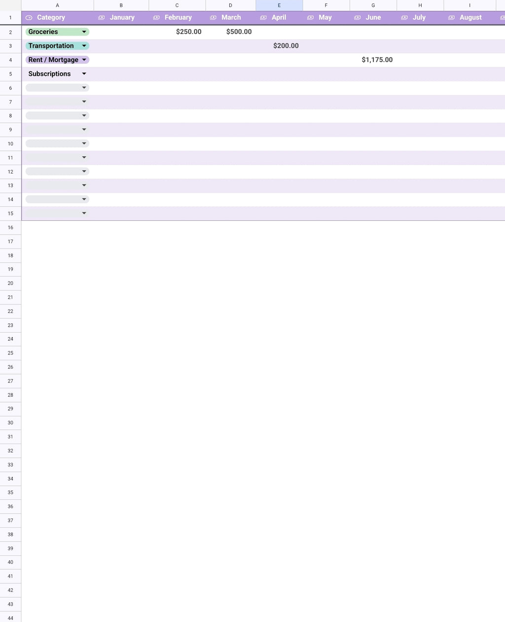 Personal Budget Tracker & Savings Planner | Google Sheets Finance Dashboard